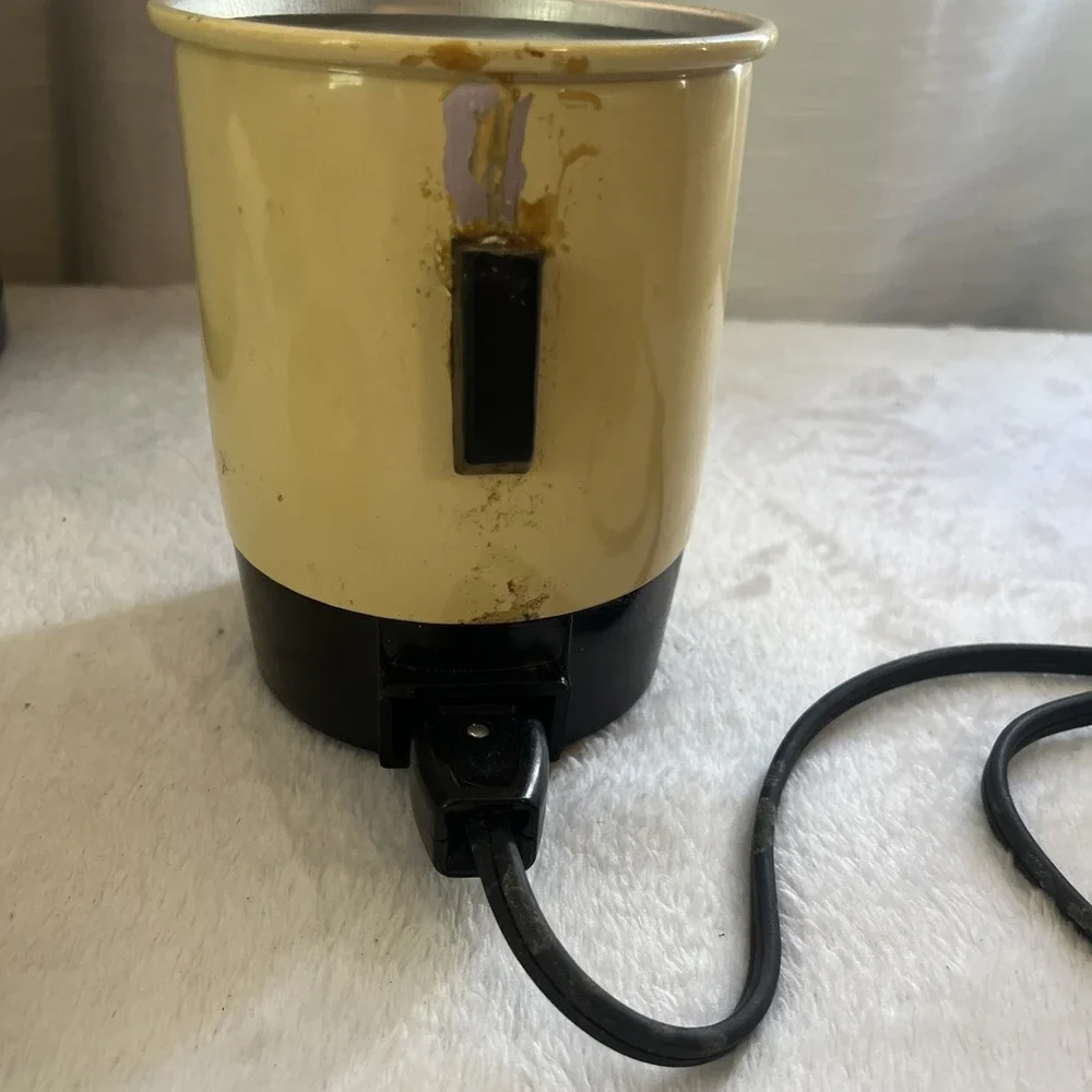 Vintage Abbott camping‎ hot pot 400 W missing handle (works)